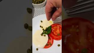 Easy Caprese Salad  The Perfect Summertime Recipe [upl. by Rollecnahc130]