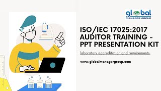 ISOIEC 170252017 Auditor Training  PPT Presentation kit [upl. by Verity]