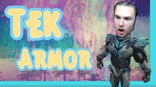 Ark  How to spawn Tek Armor w GFI commands [upl. by Enaoj610]