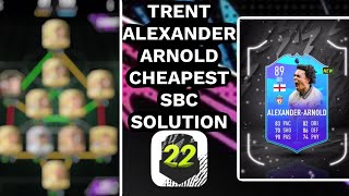 POTM TRENT ALEXANDER ARNOLD SBC SOLUTION  MadFut 22  Cheapest Possible Solution [upl. by Accire]