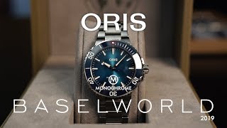 Baselworld 2019  The new Oris Watches explained by CoCEO Rolf Studer [upl. by Pattin]