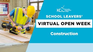 Discover Construction  School Leavers’ Virtual Open Week [upl. by Annairba526]