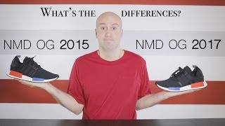 Adidas NMD R1 OG Comparison 2015 amp 2017  On feet  Mr Stoltz 2017 [upl. by Lurette]