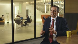 Aviva plc 2016 half year results interview with Mark Wilson [upl. by Marjory]