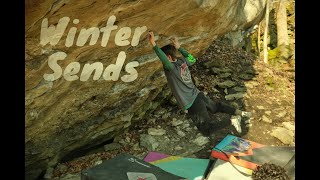 Winter Sends  Niagara Glen Bouldering [upl. by Anatniuq]