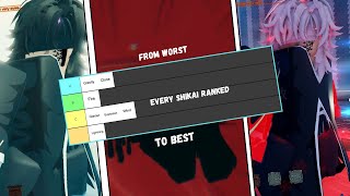 Ranking every shikai from worst to best in Peroxide [upl. by Wehtam]