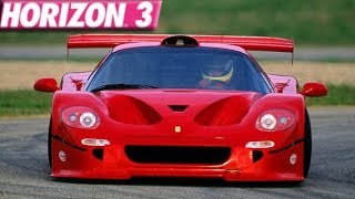 Forza Horizon 3  270 MPH Ferrari F50 GT Build [upl. by Danzig]