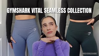 GYMSHARK VITAL SEAMLESS COLLECTION TRY ON gymshark [upl. by Lorsung243]