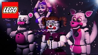 LEGO FNAF SISTER LOCATION  Compilation [upl. by Henri26]