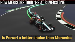 How Mercedes took 12 at Silverstone  Formula 1 British Pole 2024  Lap comparison [upl. by Zelazny]