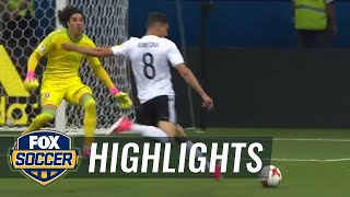 Leon Goretzka scores two quick goals vs Mexico  2017 FIFA Confederations Cup Highlights [upl. by Harewood]