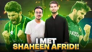 I Met Shaheen Shah Afridi  ❤️ [upl. by Ainolopa]