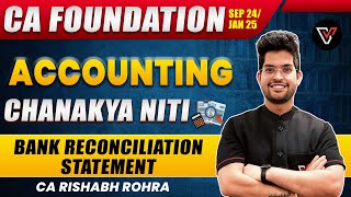 Bank Reconciliation Statement  One Shot CA Foundation Accounts Revision  BRS  CA Rishabh Rohra 🔥 [upl. by Sitoeht]