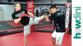 MMA tips How to block a high kick with Cung Le [upl. by Bijan142]