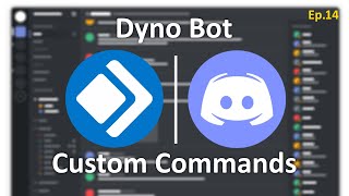 Dyno Bot Tutorials  Complex Preset Moderation ResponseReason Custom Commands [upl. by Persons62]