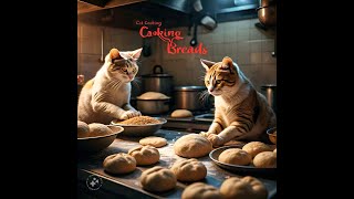 Cat Cooking Breads Punjabi Comedy Dubbing [upl. by Nnaeiram]