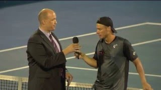 Domain Tennis Challenge Interviews Lleyton Hewitt Sam Groth amp Cruz Hewitt [upl. by Domenic660]