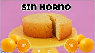 PASTEL DE NARANJA SIN HORNO  Bizcocho en Estufa  Ale Hervi [upl. by Zeph]