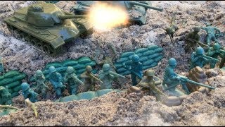 Army Men Attack the Trench  The General [upl. by Nosnarb]