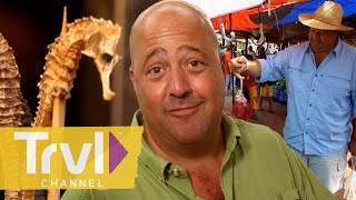 Andrew Tries EVERYTHING at This Chinese Banquet  Bizarre Foods with Andrew Zimmern  Travel Channel [upl. by Yllor]