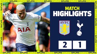 ASTON VILLA 21 SPURS  HIGHLIGHTS [upl. by Leeland492]