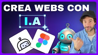 Cómo crear Webs en Figma con INTELIGENCIA ARTIFICIAL [upl. by Tessa851]