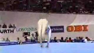 Kerri Strug  1994 Worlds Team Finals  Floor Exercise [upl. by Siuqaj]