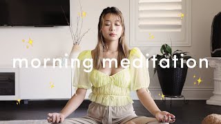 5 Minute Guided Morning Meditation for Positive Energy ☀️ [upl. by Adnolrehs362]