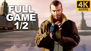 Grand Theft Auto IV Full Game Walkthrough with 4K Graphics Mod  60fps No Commentary Part 12 [upl. by Pisano]