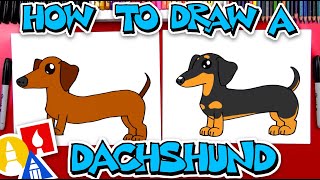 How To Draw A Dachshund [upl. by Martineau]