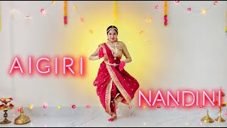 Ai Giri Nandini  Durga Strotam  Durga Puja special by Nayanika Bhattacharyya [upl. by Aratahs]