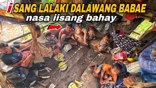 SA IISANG BAHAY NAG SAMA DALAWANG BABAE AT ISANG LALAKI ANG DAMING MGA BATA [upl. by Elatsyrc]