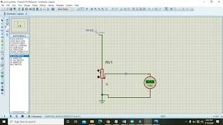 how to use potentiometer in proteus  how to use variable resistor in proteus [upl. by Cybill]