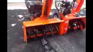 Ariens Sno Thro 1982 ST1136 VS Ariens 2014 Deluxe 30 [upl. by Shoshanna845]