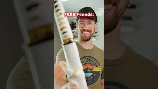 Proving REAL Friendship With a Katana [upl. by Mccormac]