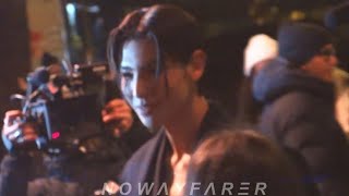 RAUL Murakami Maito 💜 村上真都ラウール SNOW MAN Arriving  AMI show in Paris January 18th 2024 18012024 [upl. by Sib948]