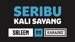 Karaoke  Saleem Iklim  Aduhai Seribu Kali Sayang [upl. by Tonjes950]