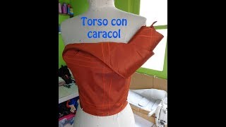 Техника улитка Torso con caracol [upl. by Akeirahs]