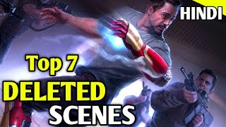 Top 7 Deleted Scenes Of Iron Man 3 Explained in Hindi [upl. by Steinman]