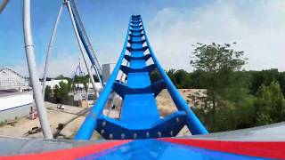 Orion Roller Coaster OnRide POV  Kings Island 2020 [upl. by Nivrad]