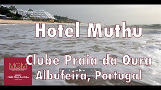 Hotel Muthu Clube Praia da Oura Albufeira Portugal  review [upl. by Peterec951]