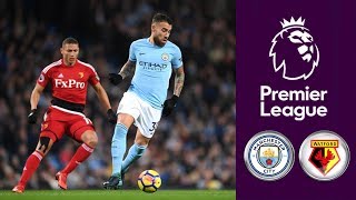 Manchester City vs Watford ᴴᴰ 02012018  Premier League  FIFA 18 [upl. by Regnij]