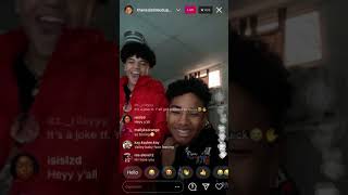 realslimedupmike instagram live with vallyk pena [upl. by Assylem]