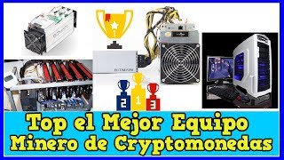 Top 7 Mejores Equipos de Minería de Criptomonedas y Bitcoin de mayor rendimiento del mercado [upl. by Pinter210]