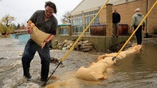 Des Plaines area hit hard from rising river [upl. by Ainimre]