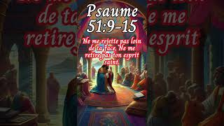 Lecture du Psaume 51915 psaumes bible [upl. by Noak]