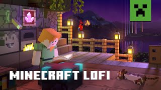 Minecraft LoFi Soothing synths for mining blocks​ [upl. by Forster]