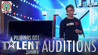 Pilipinas Got Talent 2018 Auditions Karl Matrix  Illusion TV Magic [upl. by Nari]