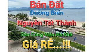 Bán Đất đường Nguyễn Tất Thành Đà Nẵng 2 Lô Liền Kề Gần Công Viên Hà Khê Giá SIÊU RẺ [upl. by Anehta]