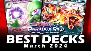 Top 10 Meta Decks in Pokemon TCG March 2024 [upl. by Erasmus]